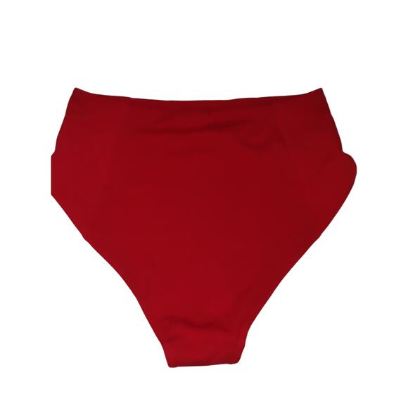Athleta High waist Red Bikini swim Bottoms size XXS - Picture 2 of 3